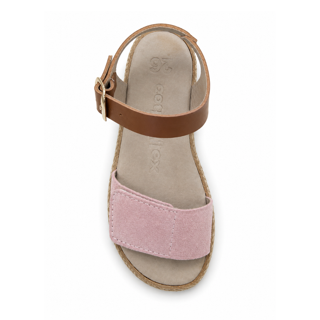 Sandalia Coqueflex Pink Velcro