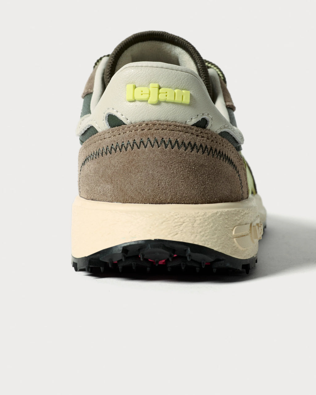 Lejan Melrose Dark Olive / Lime