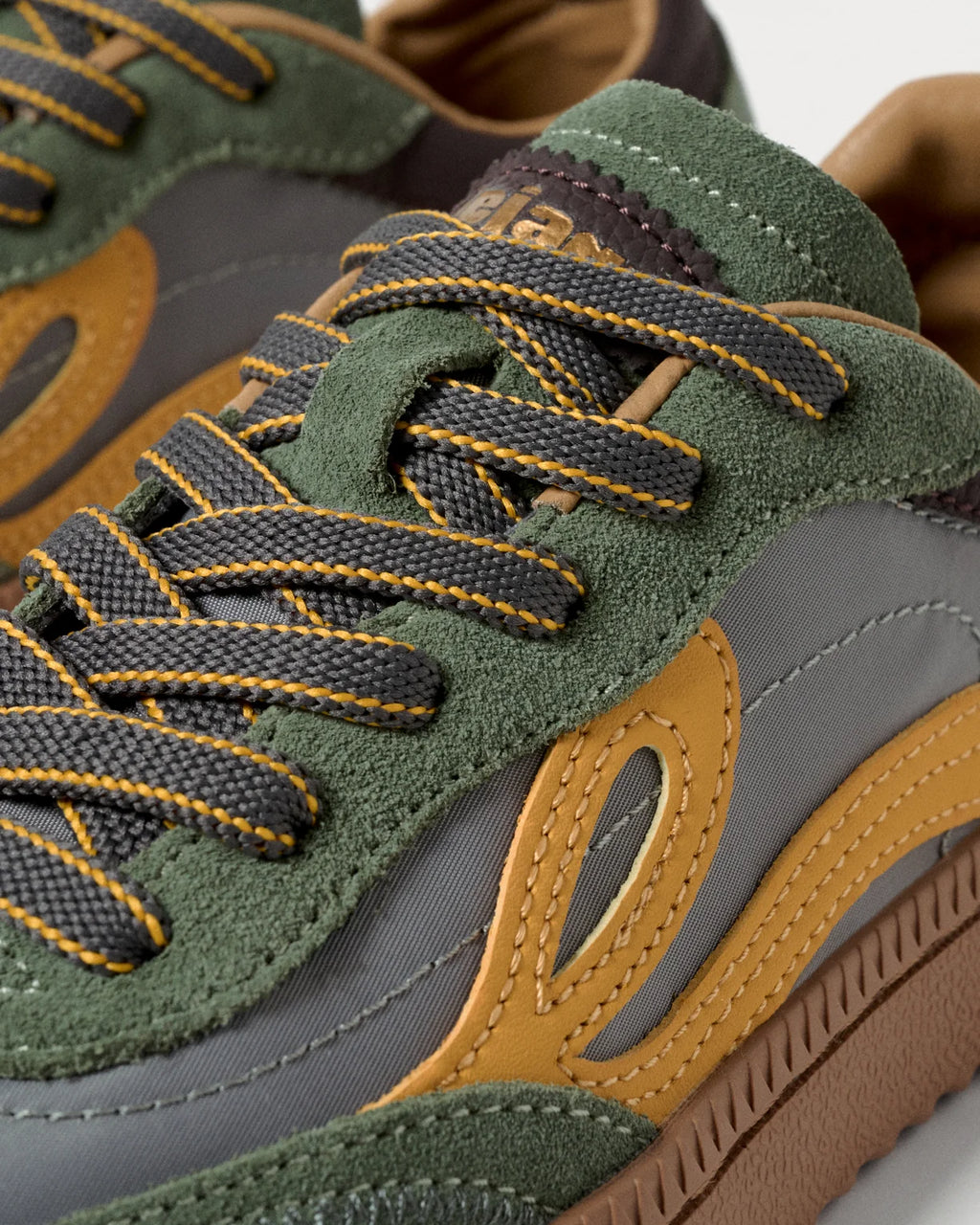 Lejan One Mineral Grey/ Mustard