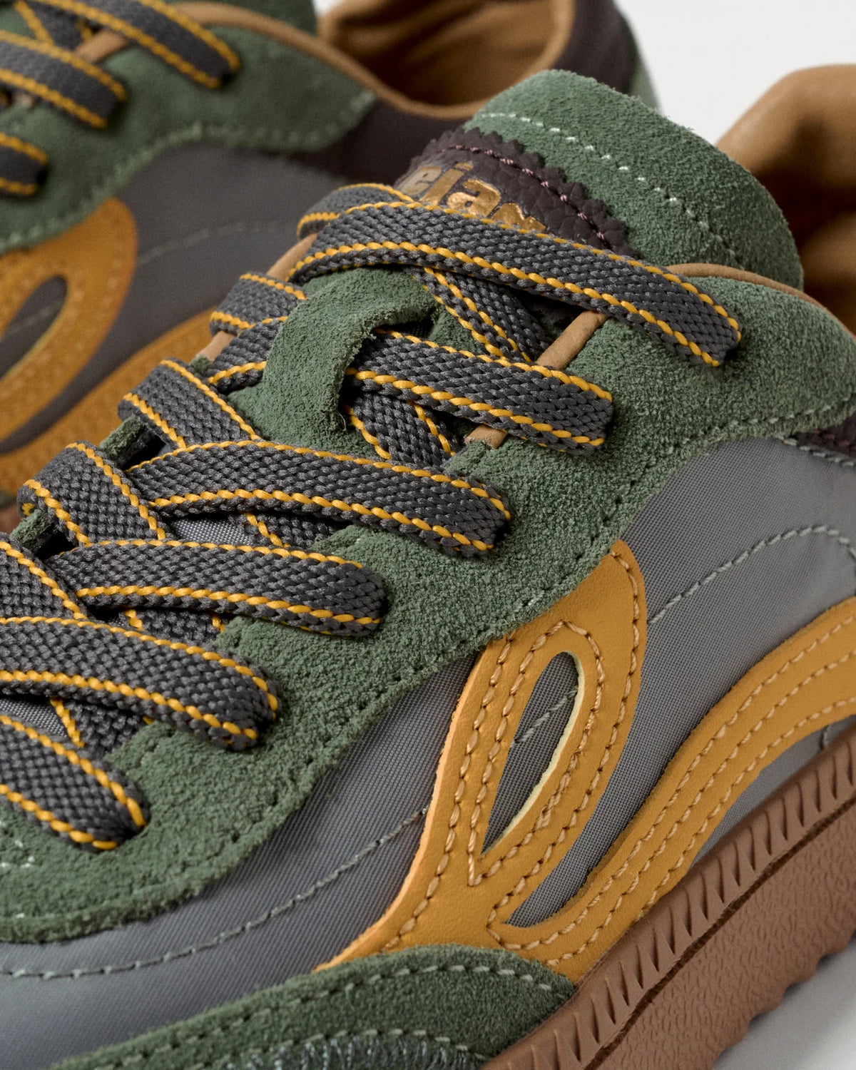 Lejan One Mineral Grey/ Mustard