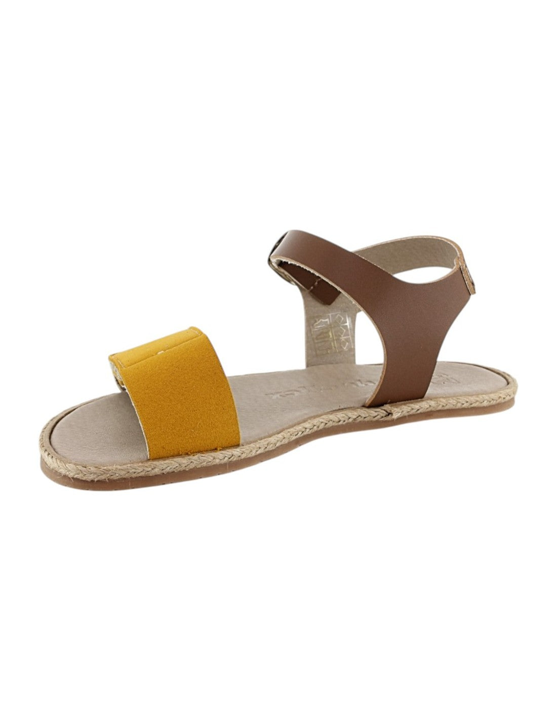 Sandalia Coqueflex Amarillo Velcro